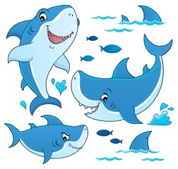 Sticker - Shark topic collection 1