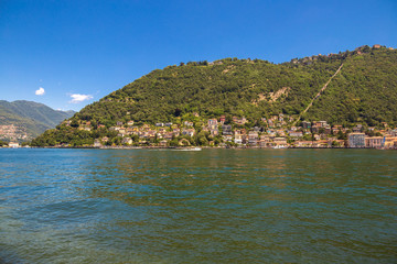 Wall Mural - Lake Como in Lombardy, Italy