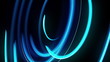 © turbomotion046 - Abstract spiral rotating glow lines, computer generated background, 3D rendering background.