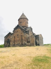 Wall Mural - ARMENIA .SAGMOSAVANK ON THE EDGE OF THE BREAK