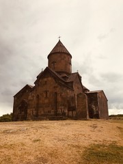 Wall Mural - ARMENIA .SAGMOSAVANK ON THE EDGE OF THE BREAK