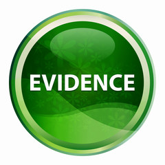 Canvas Print - Evidence Natural Green Round Button