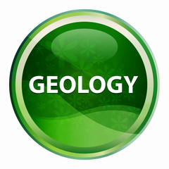 Wall Mural - Geology Natural Green Round Button