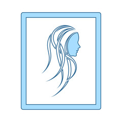 Sticker - Portrait Art Icon