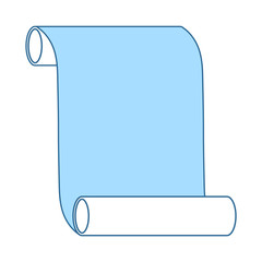 Poster - Canvas Scroll Icon