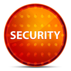 Canvas Print - Security Nightly Orange Round Button