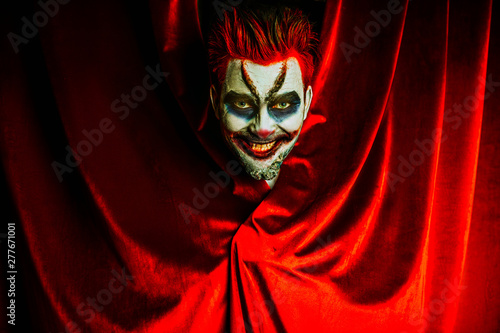 Photo  crazy joker man