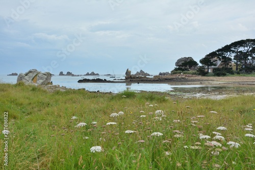Paysage De Bord De Mer A Plougrescant En Bretagne France Buy This Stock Photo And Explore Similar Images At Adobe Stock Adobe Stock