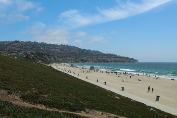 Sunny Summer Day, Torrance Beach, Los Angeles County, Southern California