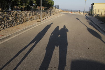 Poster - View of a pedestrian street