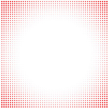 White Background  With Red Dots