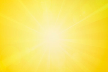 summer or spring abstract blurry bright yellow background