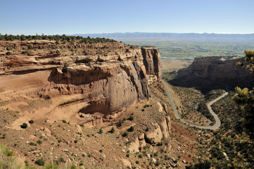 Poster - Views from the Colorado National Monument National Park near Fruita, Colorado