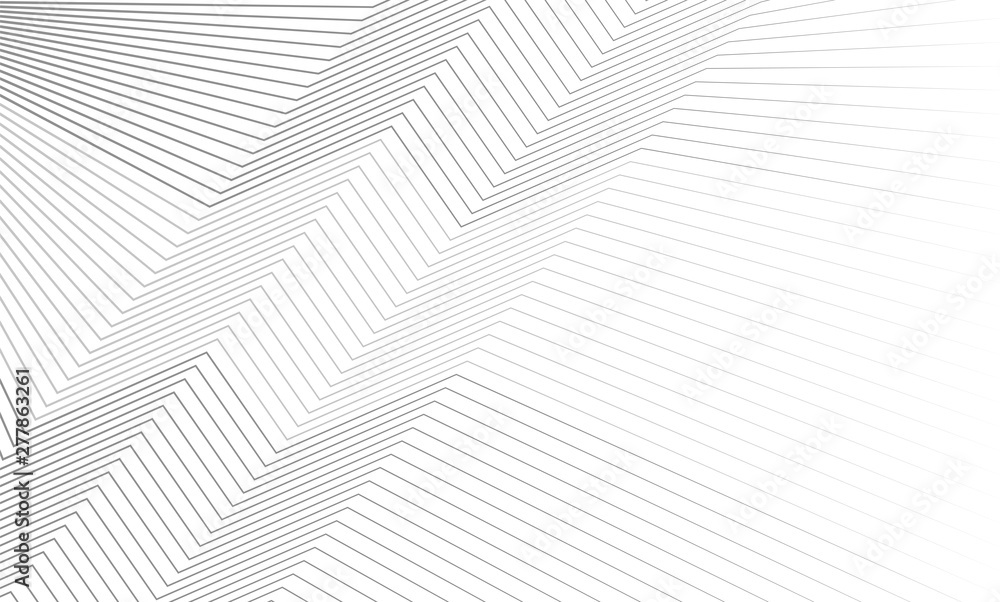 Vector illustration of the pattern of the gray lines abstract background. EPS10. - obrazy, fototapety, plakaty 