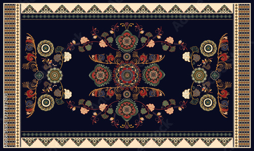 persian rug yoga mat