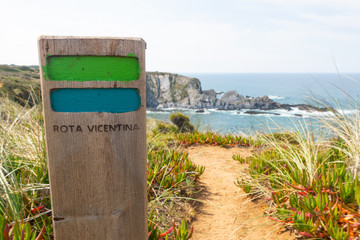 Canvas Print - cammino de santiago, rota vicentina