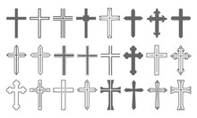 Cross Set Christian Icon Collection