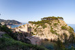 Landscape of the walls of Tossa de Mar