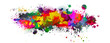 © Мария Неноглядова - Colorful abstraction of bright spots of paint. Vector illustration
