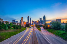Atlanta, Georgia, USA Downtown Cityscape