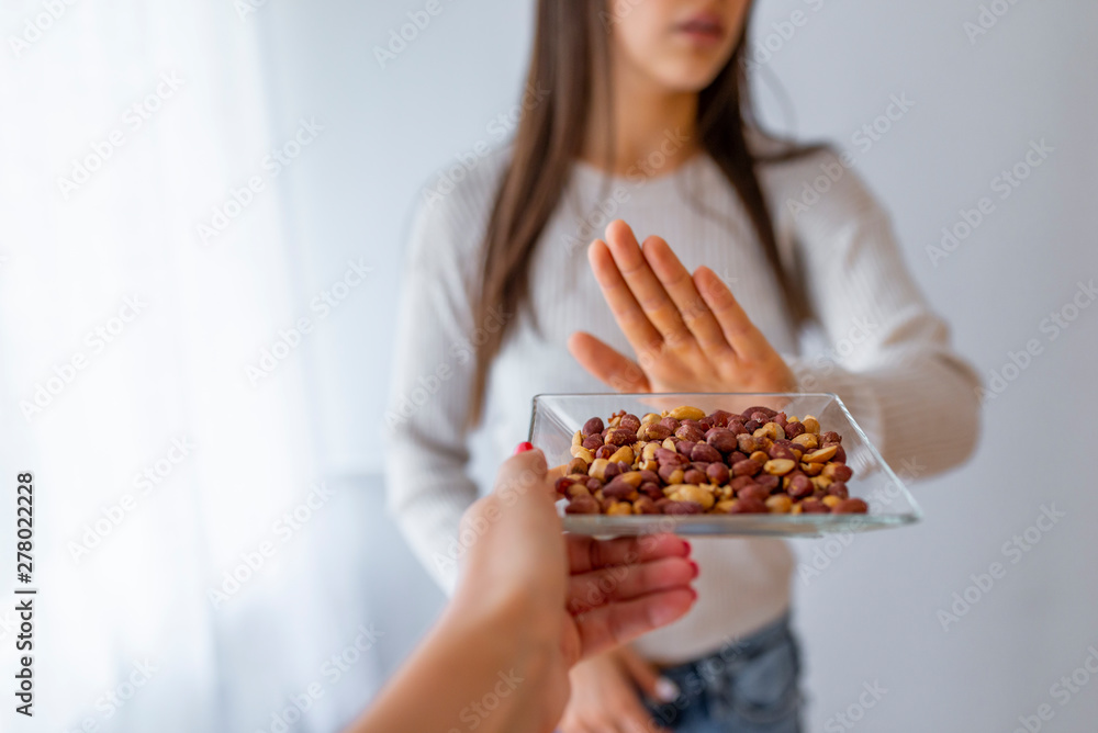 Peanut Food Allergy Concept Great Concept Of Allergy And Skin Diseases