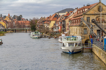 Wall Mural - Bamberg at river Regnitz