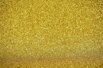 Gold celebration background for anniversary, New Year Eve, Christmas, falling coins, wedding or birthday