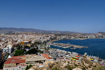 Sticker - Port de plaisance d'Aguilas. Espagne.