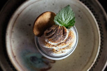 Poster - Banana Pudding in Glass Jar