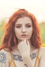 Redhead With Tattoos