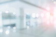 Leinwandbild Motiv blur image background of corridor in hospital or clinic image