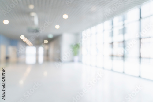 Cuadros en Lienzo blur image background of corridor in hospital or clinic image