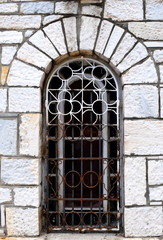 Wall Mural - marble window of a church