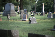 American Cemetery Graveyard Grave Stones
