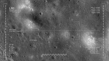 LRO Imaging Flyover: Fields Of New Craters And Ejecta, Mare Insularum. LAT 13.61 LONG 325.61. Clip Loops And Is Reversible. Scientifically Accurate HUD. Elements Of This Image Furnished By NASA