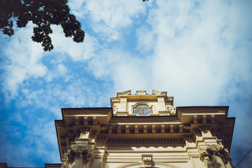 Classic architecture elements of Paris