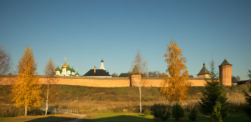 Saviour Monastery of St. Euthymius in Suzdal. Russia