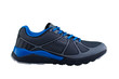 © Светлана Лазаренко - Sneakers black and blue. Sport shoes on white background