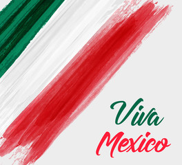 Wall Mural - Viva Mexico holiday background