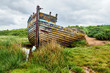 Landscape, Boat, Decaying, Blakeney,