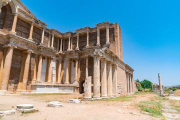 Canvas Print - Sardes Ancient City Ruins