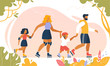 © Alla - Happy Family Lifestyle Rollerblading Outdoors