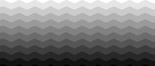 Greyscale Wave Background. Vector Illustration.
