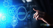 © WrightStudio - Operation management Business process control optimisation industrial technology concept.