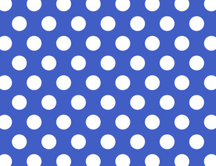 Blue Polka Dot Background