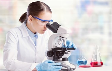 Wall Mural - scientist.