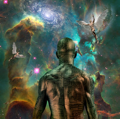 Wall Mural - cyborg