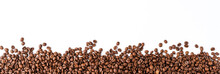Coffee Beans Isolated On White Background.