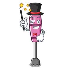 Poster - Magician immersion blender in the cartoon shape