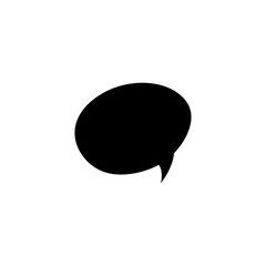Wall Mural - speech bubble. speech bubble icon. message icon. speech icon. message bubble vector icon isolated on